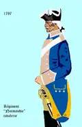 régiment Royal-Normandie cavalerie de 1767 à 1776