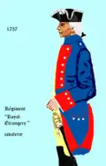 régiment Royal-Étranger cavalerie de 1757 à 1762