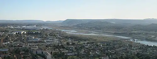 La Durance à Cavaillon.