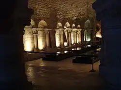 Caveau des Bourbons dans la basilique Saint-Denis.