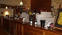 Le caveau du château de Chénas.