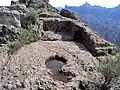 Trous artificiels, Roque Nublo (Grande Canarie)