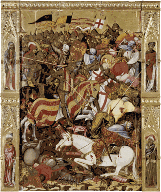 Panneau centralBataille du Puig de Cebolla