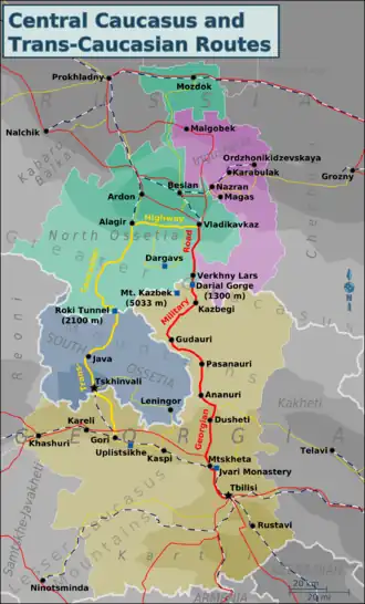 Image illustrative de l’article Route militaire géorgienne