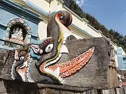 L'une des 22 fontaines de Baisdhara, Balaju.