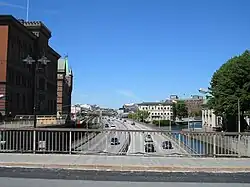 Le Centralbron vu du  Riddarholmsbron.