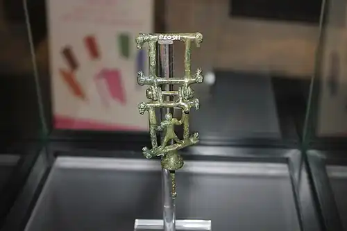 Monture de cheval en bronze du presbytère de San Michele