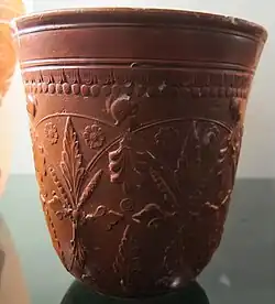 Vase corallien.