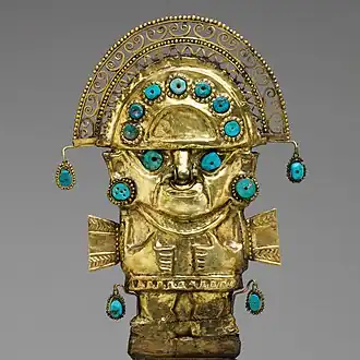 Tumi (détail).