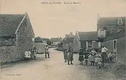 La route de Mézidon.