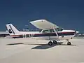 Cessna 172N de l'école de pilotage en 1993