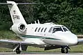 … un Cessna 525 CitationJet 1 de la compagnie Austin Jet, …