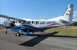 Cessna 208B de "Atlantic Airlift" ligne Nantes/Belle-Ile en 2006