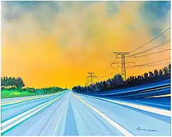 Route en Normandie