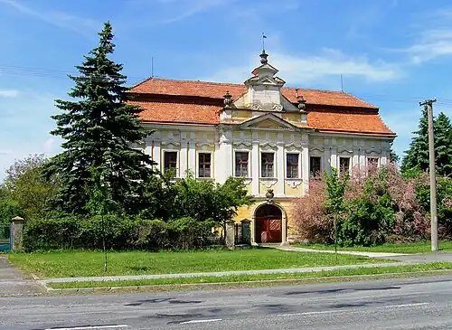 Cetechovice : le château.