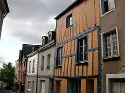 Maisons à colombages à Château-Gontier.