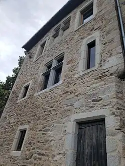 Façade ouest ornementée