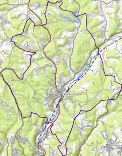 Carte topographique