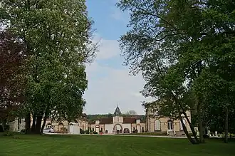 Le château, côté Belin.