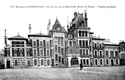 Carte postale édité en 1920 illustrant le Parc Ducup