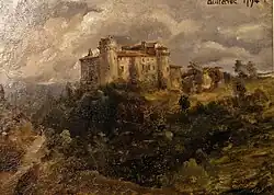 Château d'Aulteribe, anonyme, 1794 (grande galerie).