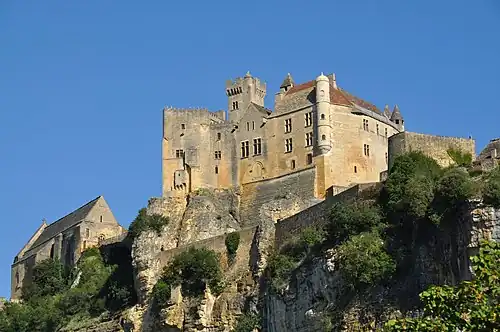 Le château de Beynac.