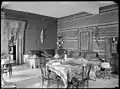 Salon oriental du château entre 1900 et 1920.