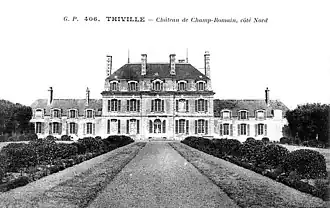 Le château de Champ-Romain.