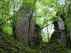 Première muraille défensive.