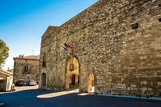 Façade du château.