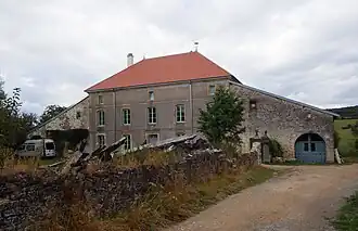 Le château de Gemmelaincourt.