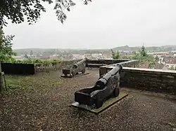 Canon (artillerie) de 1856, des fortifications