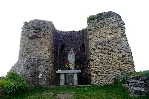 Oratoire du XIXe&nbsp;siècle, dédié à saint Joseph, de la tour nord-ouest.