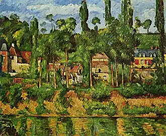 Paul Cézanne, Le Château de Médan, vers 1879-1880