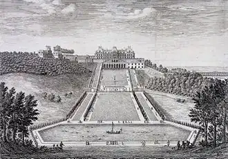 La Grande Perspective de Meudon, Israël Silvestre, 3e quart du XVIIe&nbsp;siècle, Musée d'art et d'histoire de Meudon.