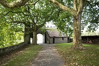 Porte défensive d'apparatXVIIe – XXe&nbsp;siècle.