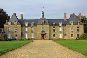 Château de Porhman : vue générale depuis le sud.
