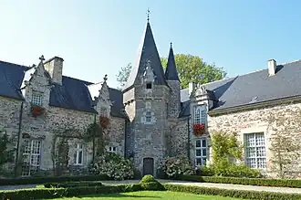 Le château actuel construit par Alfred Klots.