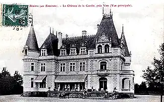 Château de la Gardie, Vias