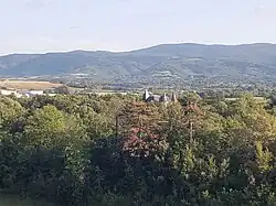 Les toitures du château