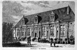 Le château du Grand Jardin au XIXe&nbsp;siècle.