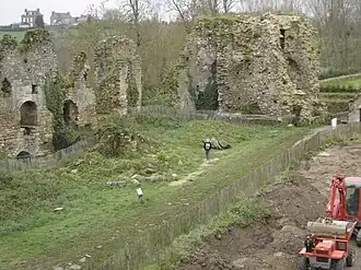 Fouille archéologique en 2006.