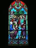 Vitrail de la nef.