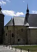 Le chœur roman de la chapelle.
