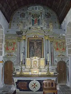 Retable du maître autel 1640.