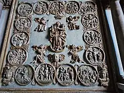 Retable du rosaire, tableau central.