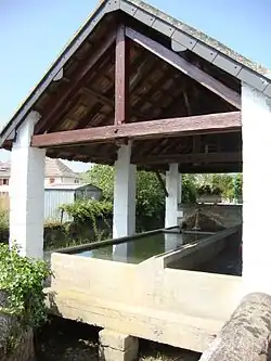 Un lavoir.