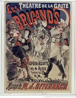 2e&nbsp;version des Brigands de Jacques Offenbach (1878).