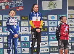 Podium Cadettes (U17).