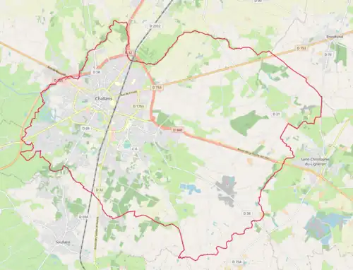 Carte OpenStreetMap.